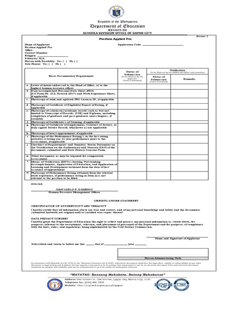 ANNEX C Technical Requirements for the Initial Registration of .
